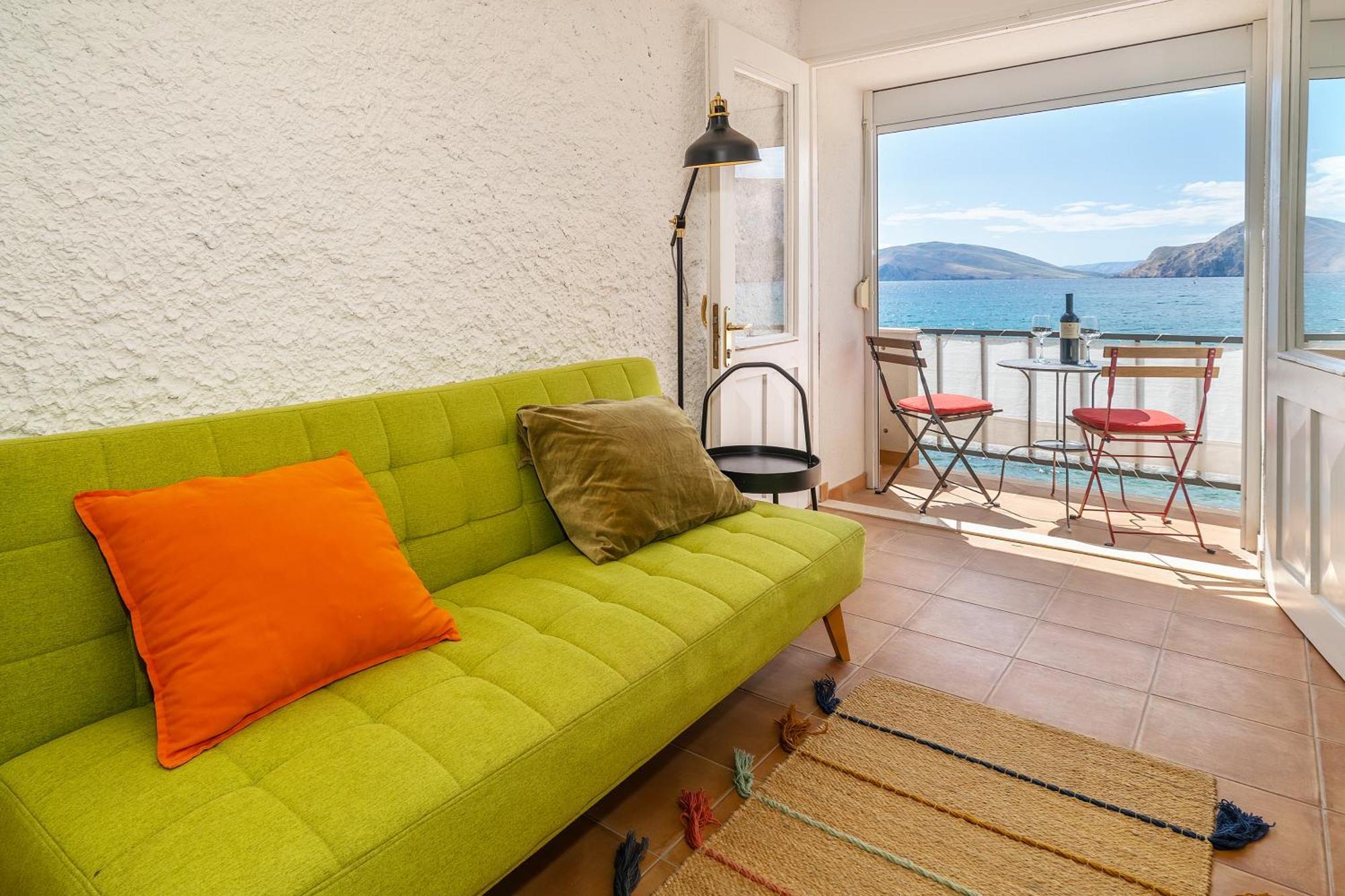 Apartment Nora By The Beach Baška Exteriör bild