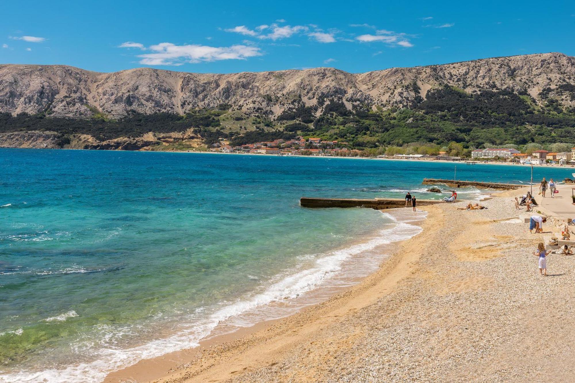 Apartment Nora By The Beach Baška Exteriör bild